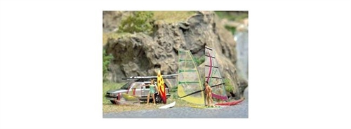 Busch 6011 Windsurfer-Set, H0